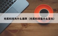 光库科技为什么暴跌（光库科技是什么龙头）